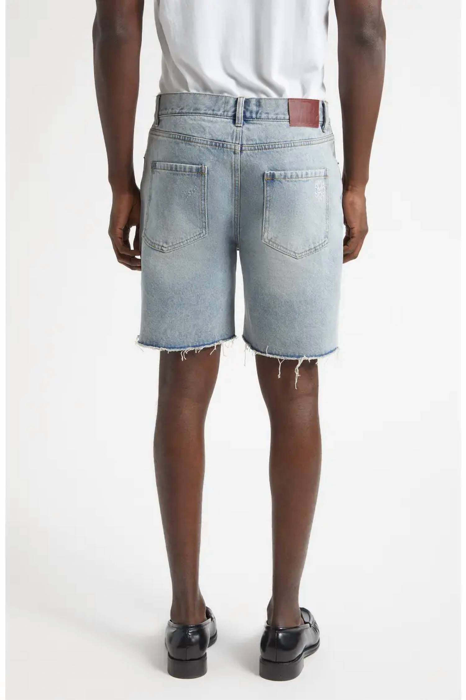 Midnight Rodeo - Distressed Denim Shorts
