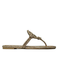 Tory Burch - Women's Miller Knotted Crystal Sandal