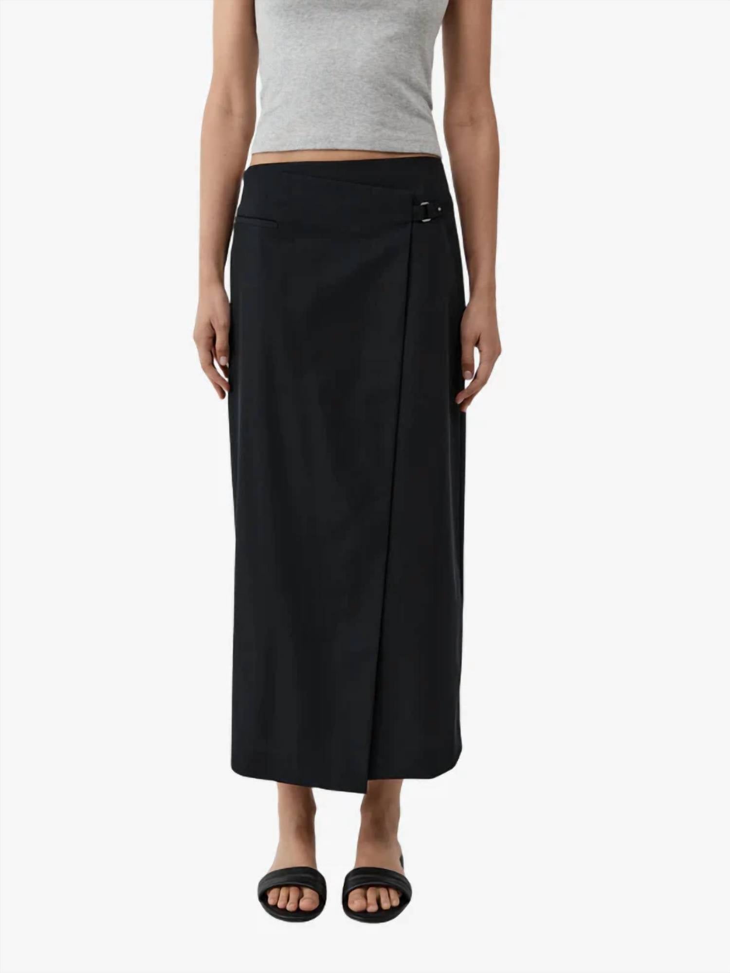 St. Agni - Tailored Wrap Skirt