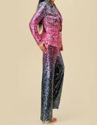 The Sang - Sequin Ombre Blazer