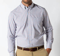 Duck Head - Long Sleeve Performance Poplin Sport Shirt