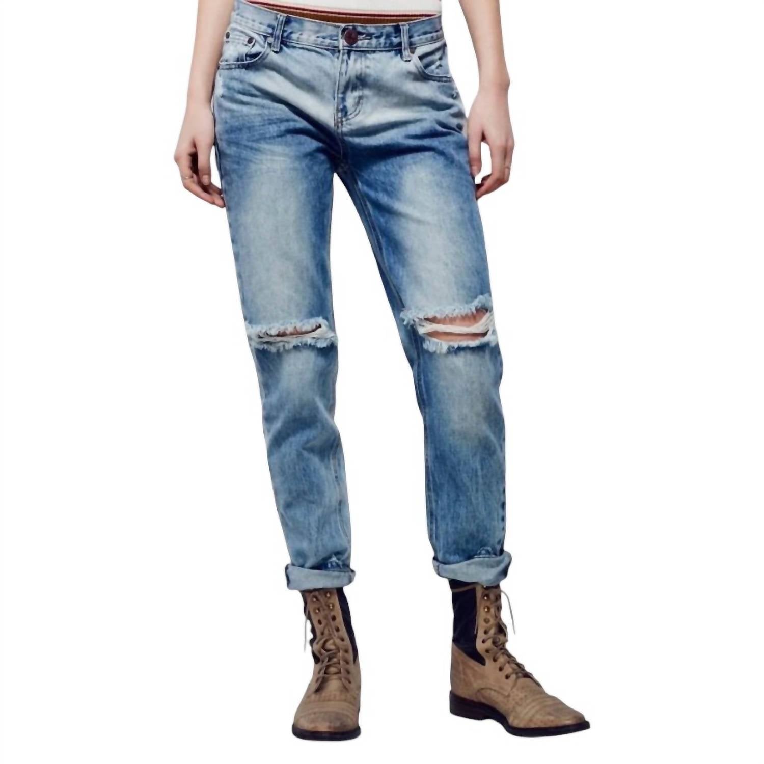 One Teaspoon - Women's Awesome Baggies Distressed Jean