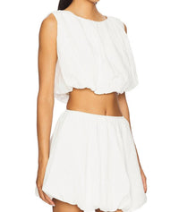Minkpink - Alexa Bubble Crop Top
