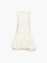 Stine Goya - Romantic Ruffling Sleeveless Mini Dress