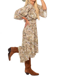 Lovlei - Penny Smocked Waist Top
