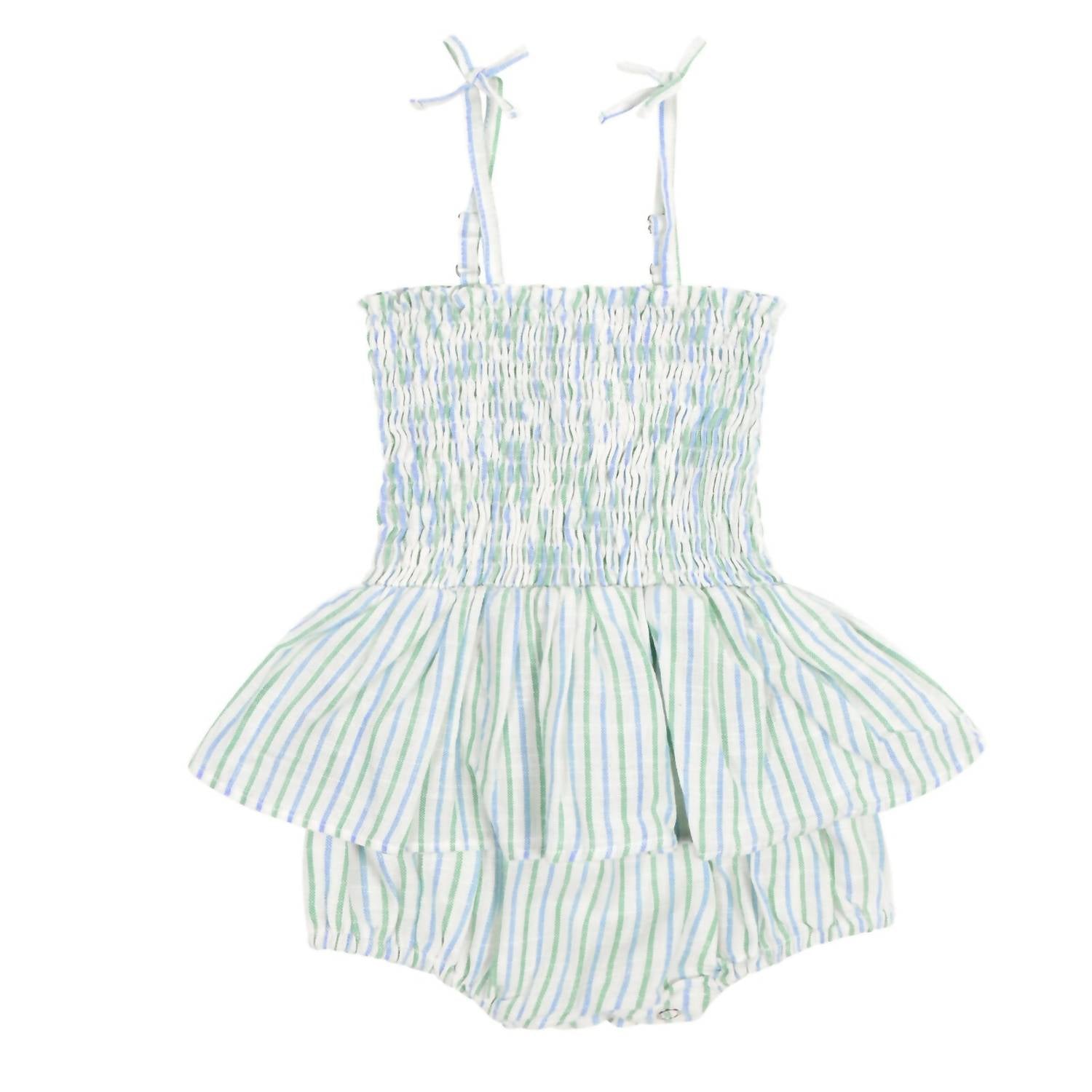 Poppet & Fox - Girl's Strappy Onesie