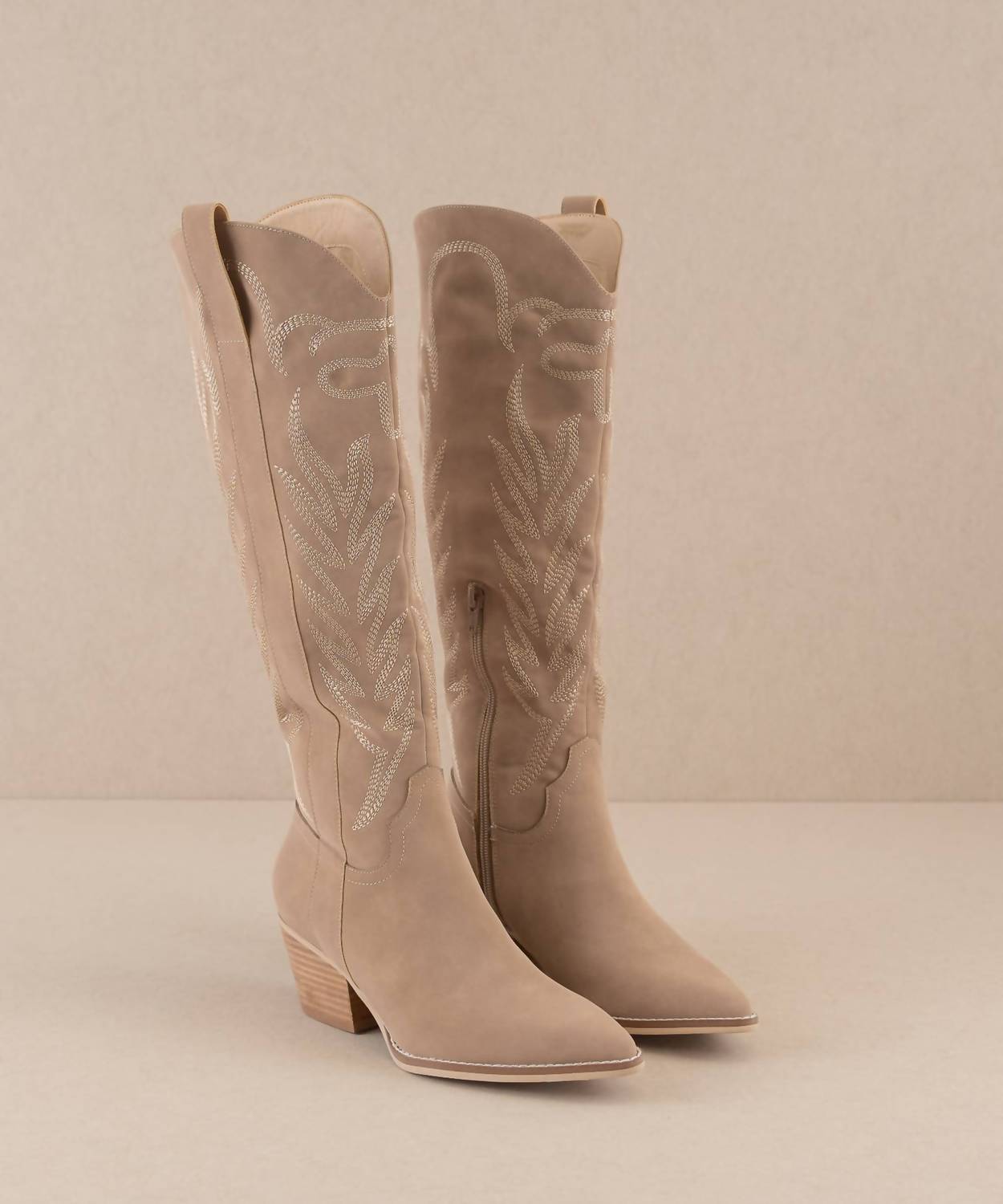 Oasis Society - Women's Samara Embroidered Western Tall Boot
