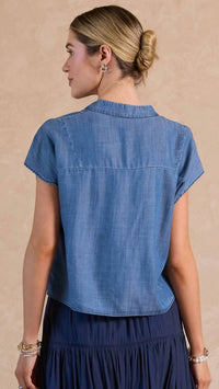 Current Air - Flutter Short Sleeve Top