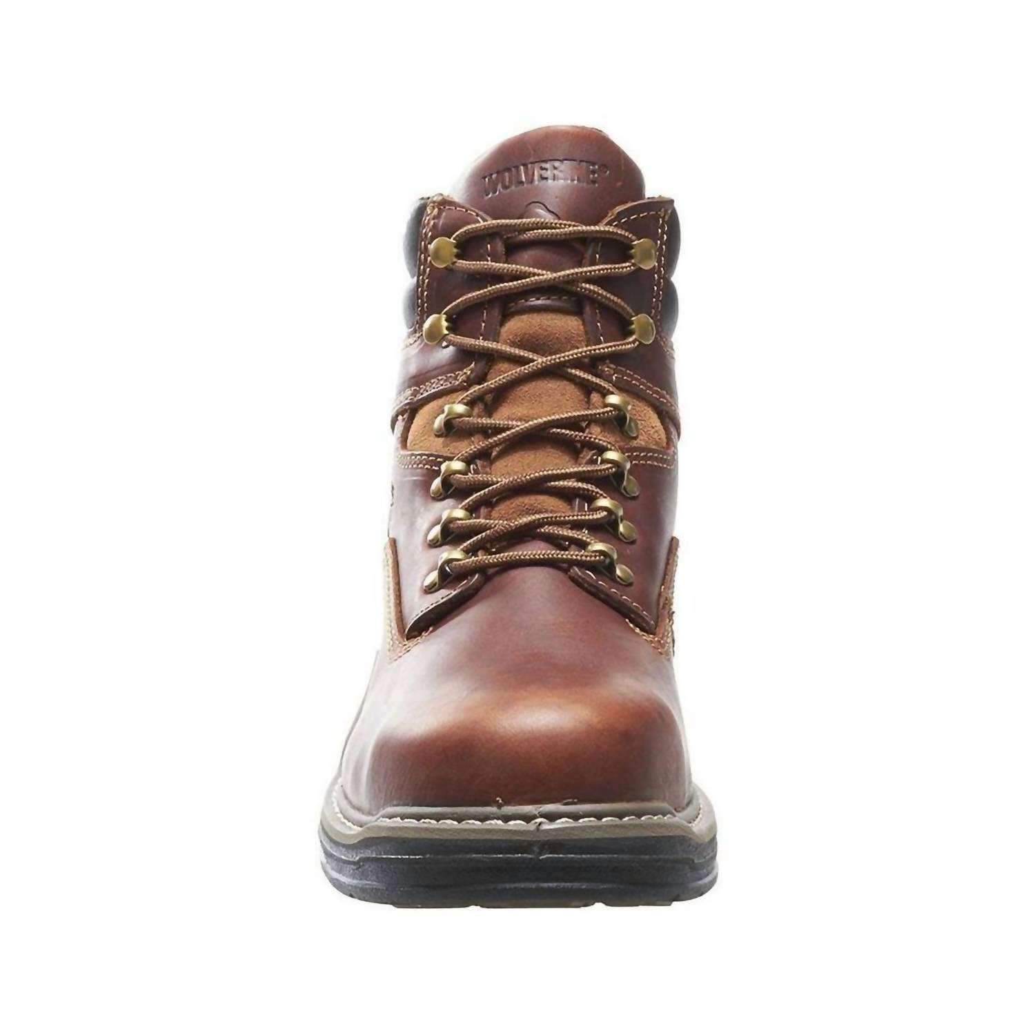 Wolverine - Men’s Raider 6 Work Steel Toe Lace Up Boots