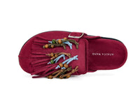 Azalea Wang - Women's Abeille Tassel Beaded Clogs