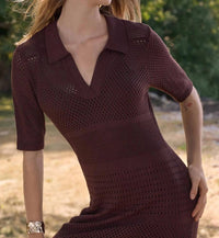 Joseph Ribkoff - Viscose Sweater Knit Dress
