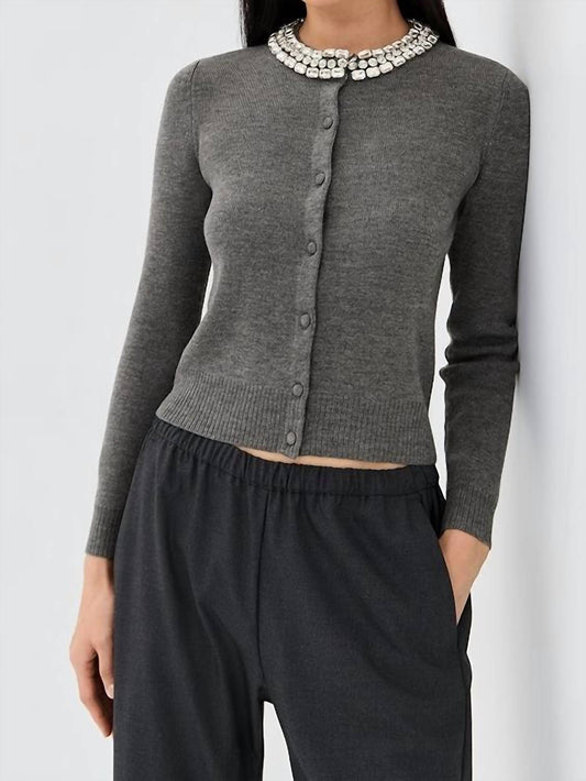 Veronica Beard - Daro Embellished Cardigan