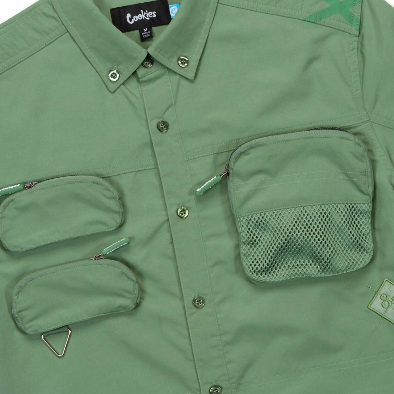 Cookies - Men's Key Largo Short Sleeve Woven Shirt