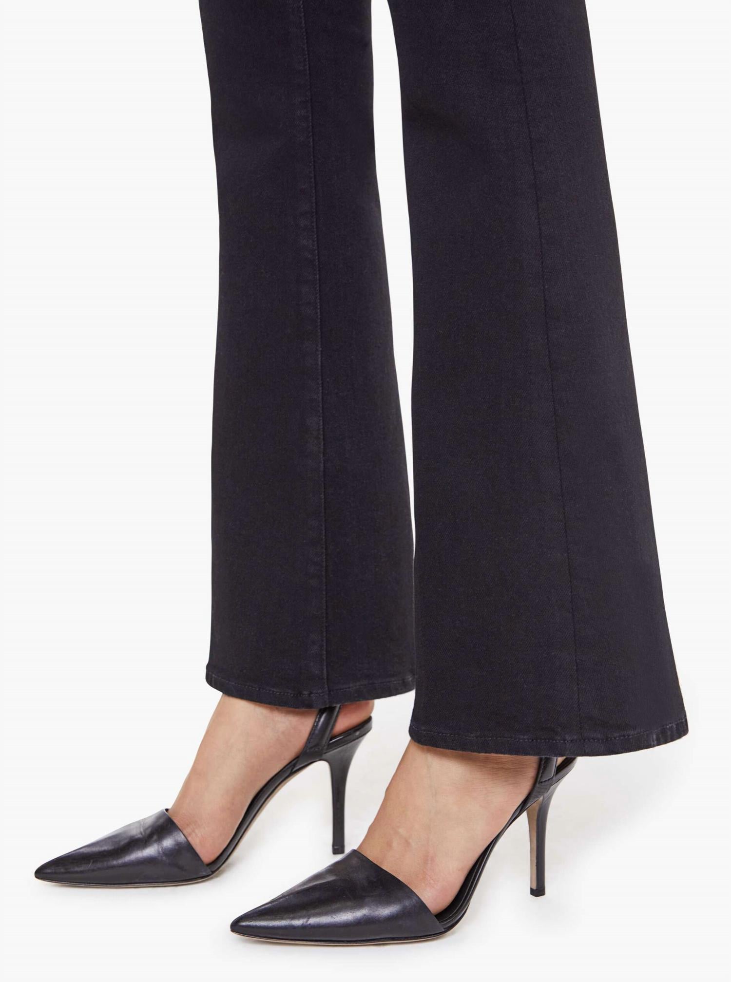 Mother Weekender Flare Jeans in nighty night 5 - women's jeans - view 4