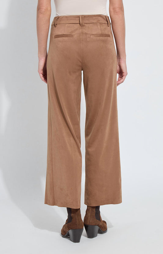 Lysse - Vionette Vegan Suede Wide Leg Trouser