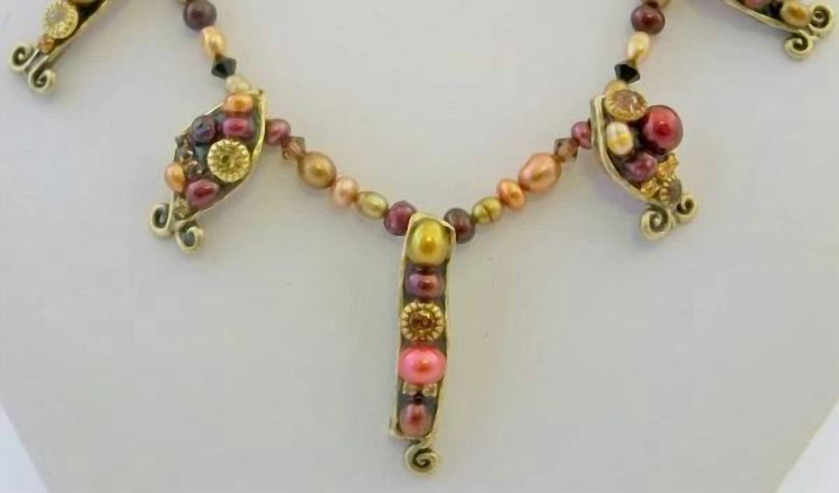 Michal Golan - Women's Pearl Fish Pendant Necklace