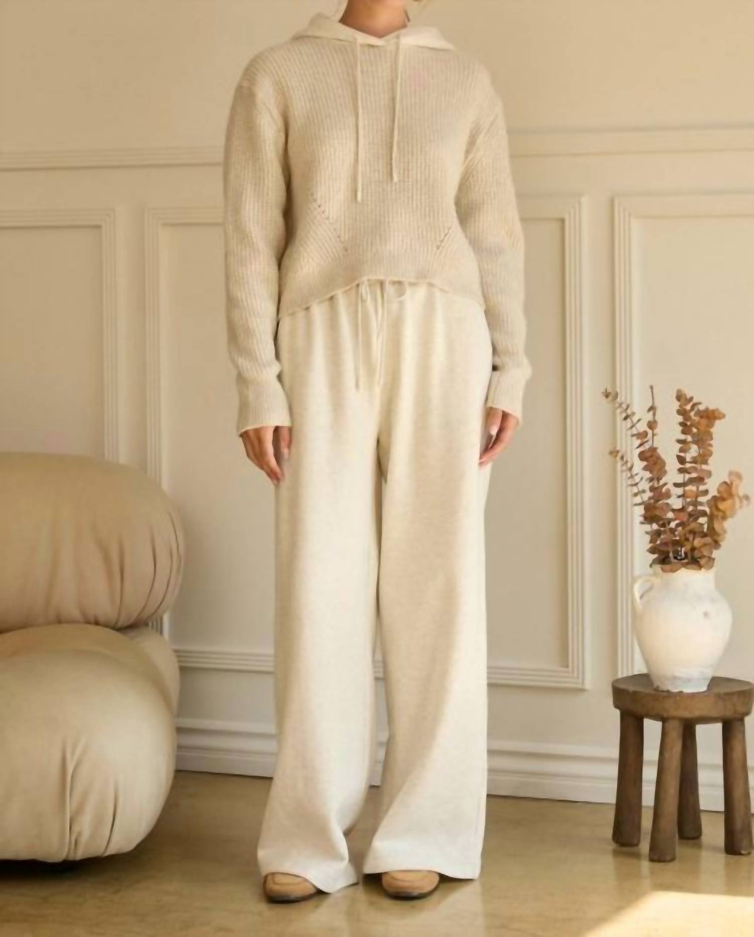 Skies Are Blue - Elastic Waist Pull-on Sweatpants