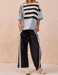Bibi - Reese Side Contrast and Lace Detailed Track Pants