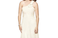 Last Dress - One-Shoulder Blossom Gown