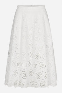 Frame - The Solstice Eyelet Skirt