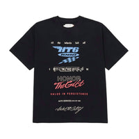 HONOR THE GIFT Men's Persistance Race Tee in black - men's t-shirt
