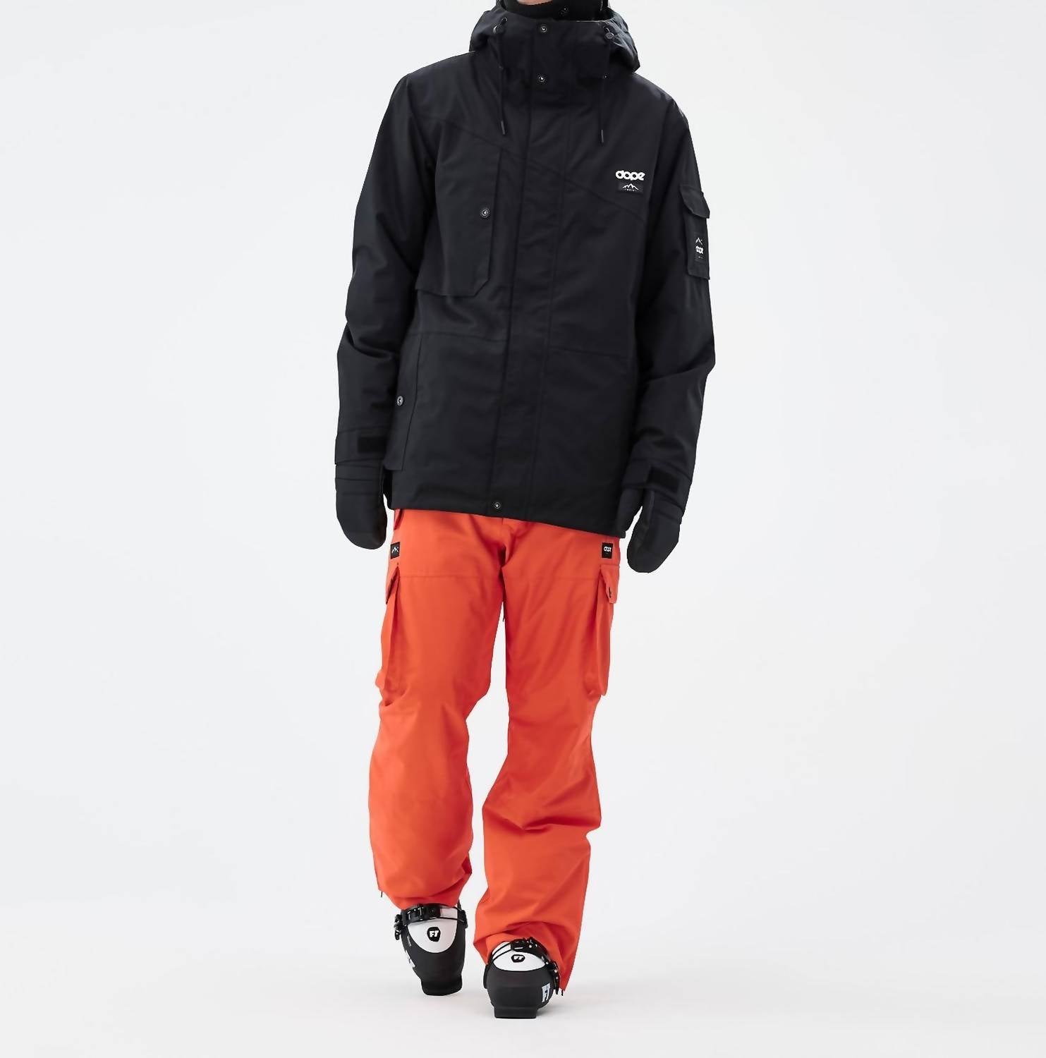 Dope Iconic Ski Pants in orange - men's pants