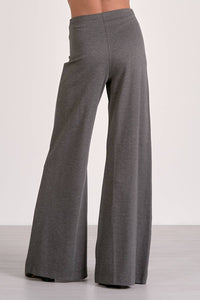 ELAN Wide Leg Pants in gray - women's pants - detail view