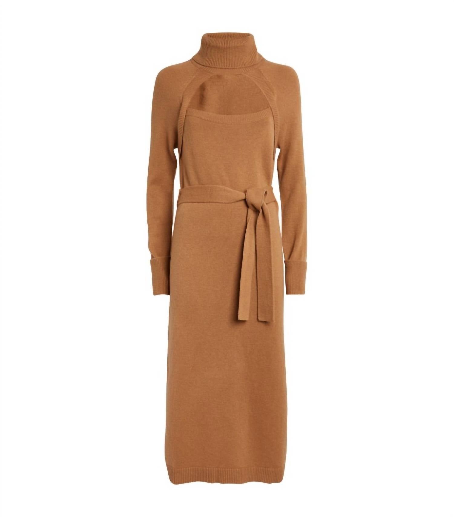 Cherise Cutout Sweater Midi Dress