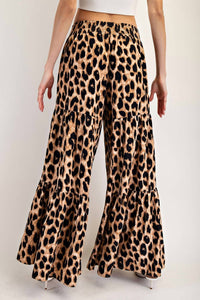 Ee:Some - Tiered Wide Leg Pants