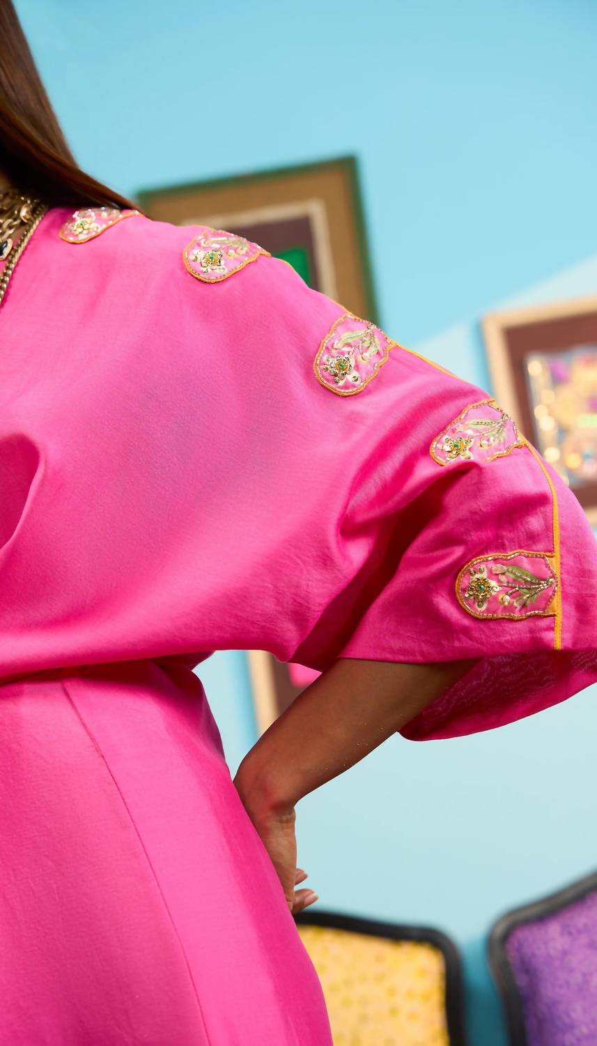 Papa Don'T Preach - Tab Caftan Dress