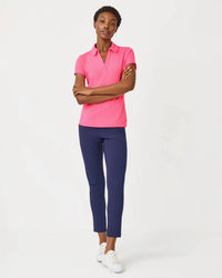 Lilly Pulitzer - Luxletic Frida Scallop Polo Top