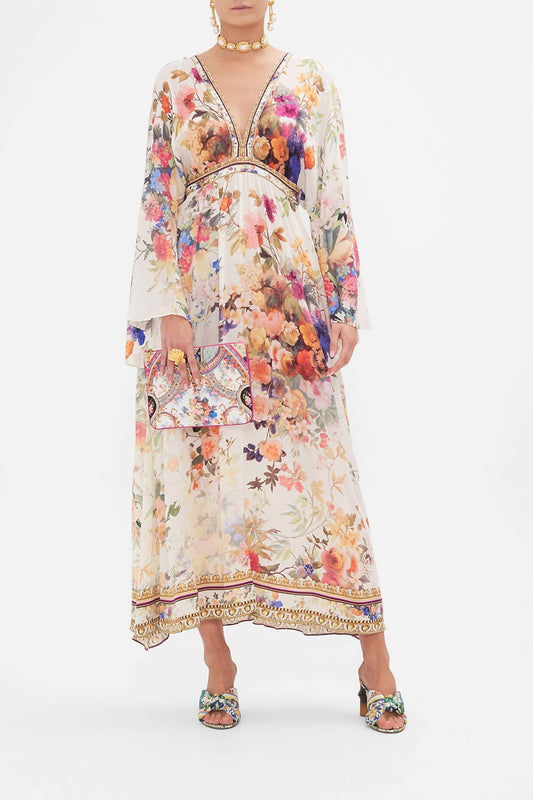 Camilla - Gathered Kimono Dress