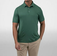 Good Good Golf First Cut Short Sleeve Polo in green - men's shirt