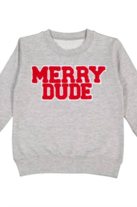 Sweet Wink - Kids Merry Dude Crewneck Sweater