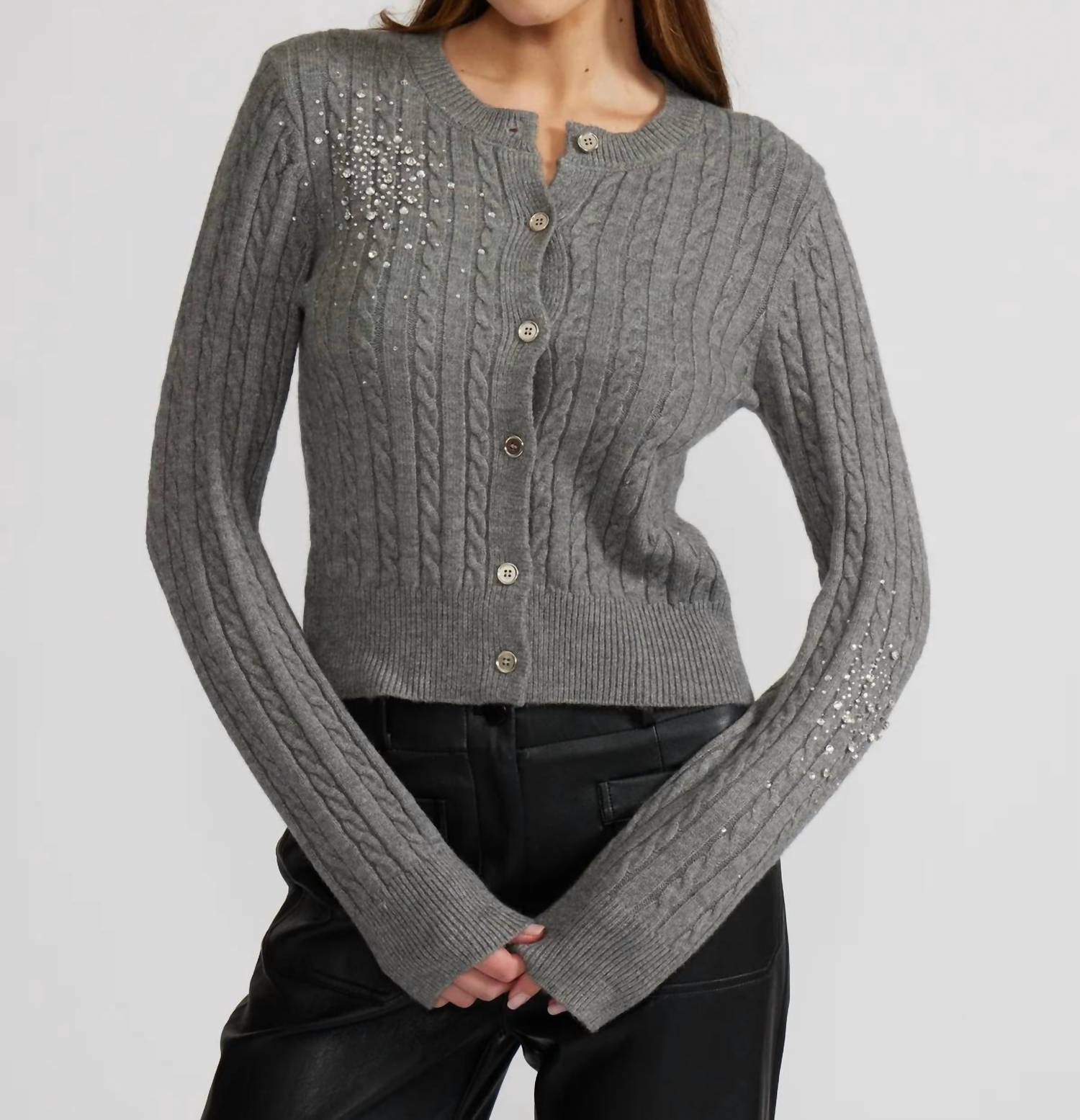 Lucy Paris - Elston Crystal Cardigan