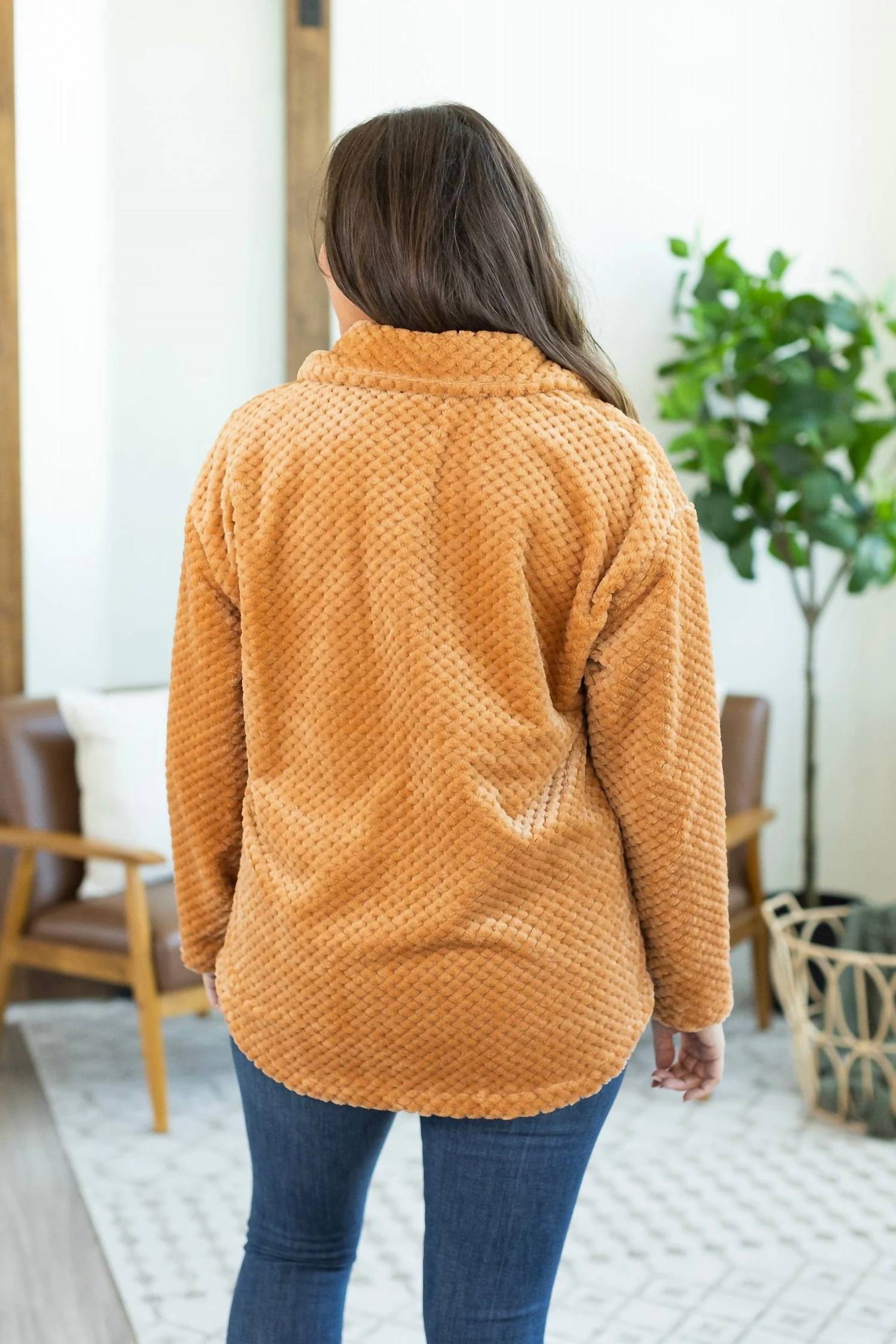 Michelle Mae - Fleece Shacket