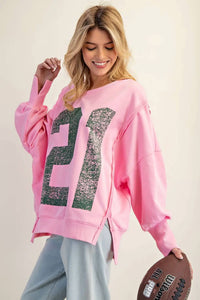 Ee:Some - Varsity Pullover Sweatshirt