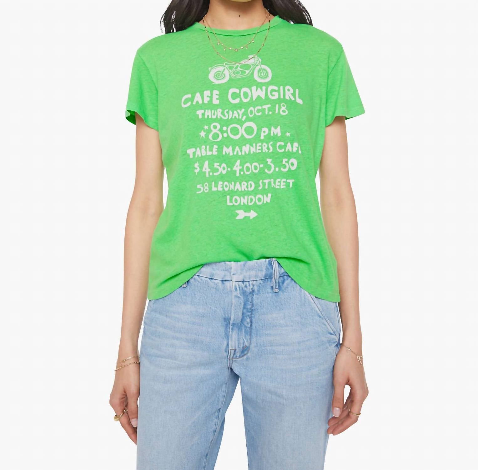 Mother - Sinful In Cafe Cowgirl Tee