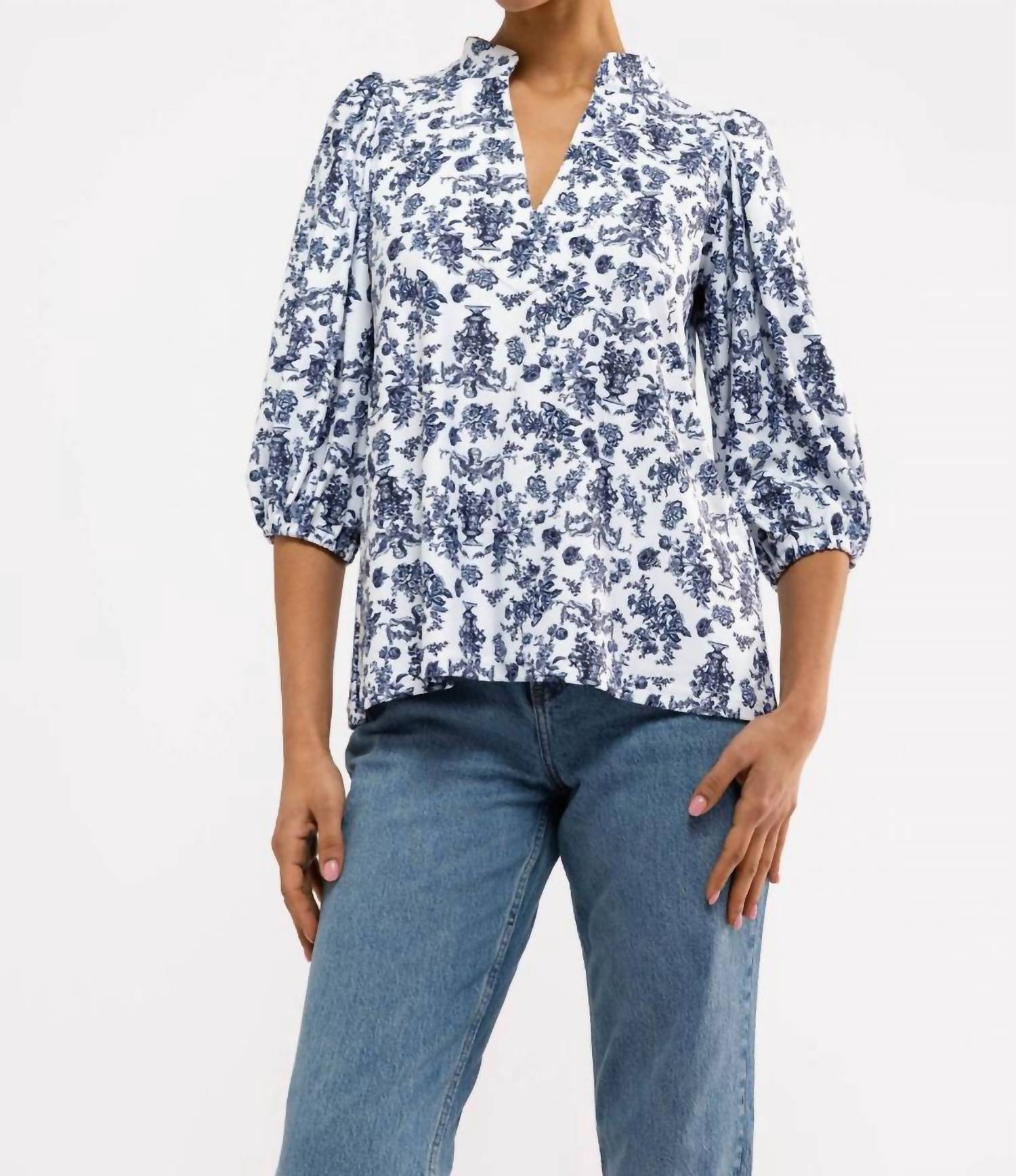 Smith & Quinn - Eliza Puff Sleeves Top