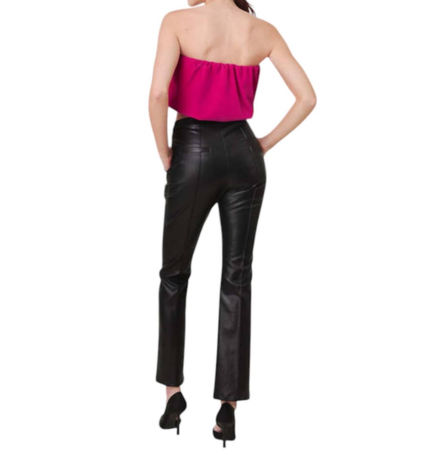 Line And Dot - Reina Vegan Leather Pants