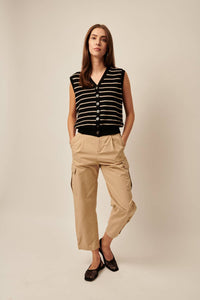 Line - Corie Linen-cotton Vest