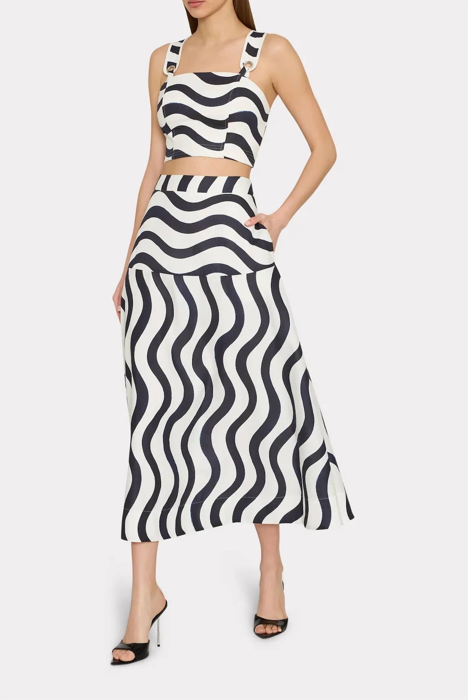 Milly - Lenox Printed Top