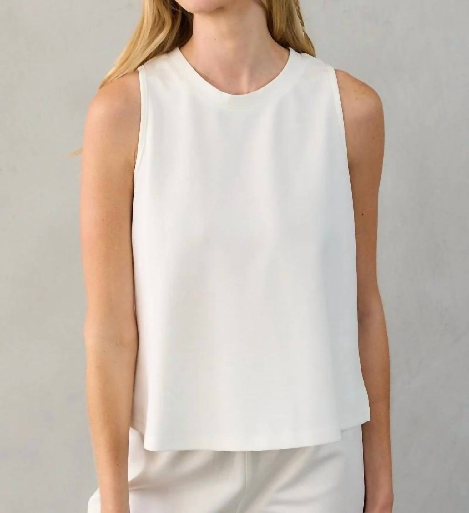 The Greii - Open Back Tank Top