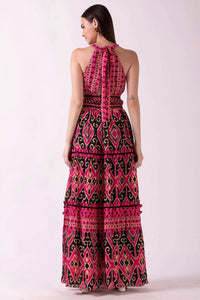 Ash & Eden - Larysa Ruffled Tiered Dress