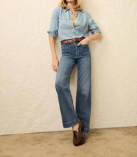 Faherty - Stretch Terry Patch Pocket Pant