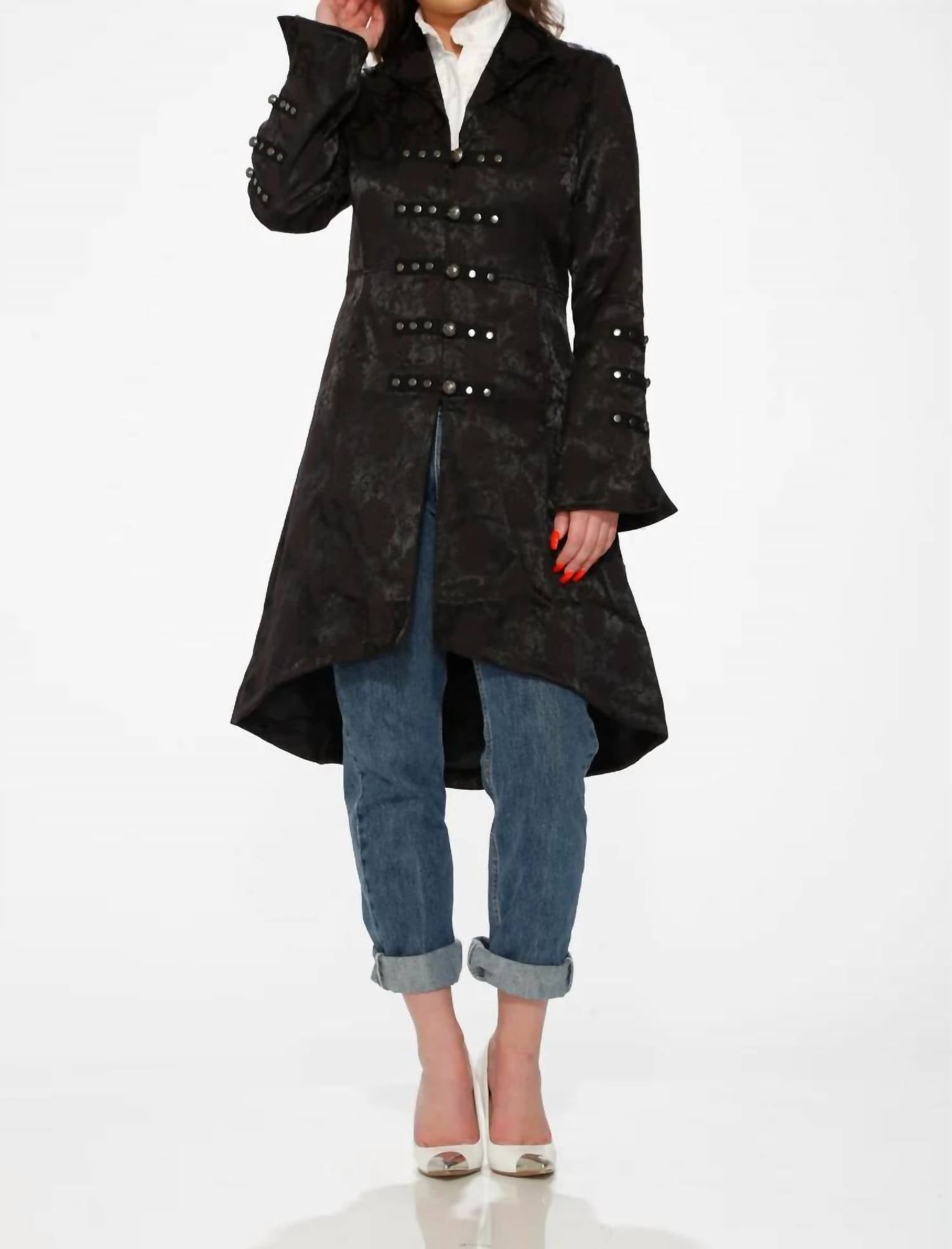 Orchid Bloom - Brocade Hilo Coat