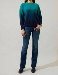 Sugarlips - Nessa Gradient Ombre Long Sleeve Sweater