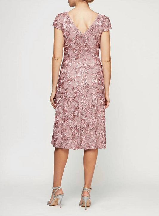 Alex Evenings - Audrey Lace Short Dress