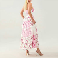 Rosa Clothing - Floral Patchwork Dress