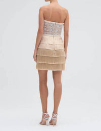 Patbo - Natural Crochet Mini Dress